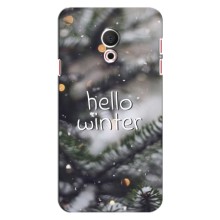 Новогодние, Праздничные Чехлы для Meizu C9 Pro - 2024 год (Hello winter)