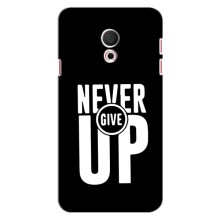 Силіконовый Чохол на Meizu C9 з картинкою НАЙК – Never Give UP