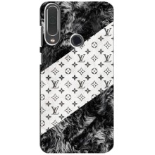 Чехол Стиль Louis Vuitton на Meizu M10 (LV на белом)