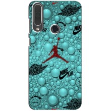 Силиконовый Чехол Nike Air Jordan на Мейзу М10 (Джордан Найк)