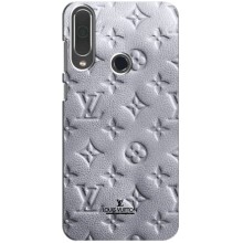 Текстурный Чехол Louis Vuitton для Мейзу М10 (Белый ЛВ)