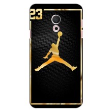 Силиконовый Чехол Nike Air Jordan на Мейзу М15 Лайт (Джордан 23)