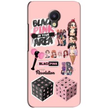 Чехлы с картинкой для Meizu M5 Note – BLACK PINK коллаж