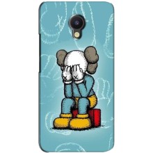 Чехлы для Meizu M5 Note - Bearbrick Louis Vuitton (PREMIUMPrint) (Плач Bearbrick)