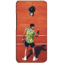 Чехлы с принтом Спортивная тематика для Meizu M5 Note (Алькарас Теннисист)