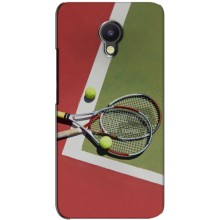 Чехлы с принтом Спортивная тематика для Meizu M5 Note (Ракетки теннис)