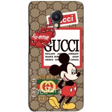 Чехол Disney Mouse Meizu M5 Note (PREMIUMPrint) (Стильный Микки)