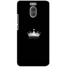 Чехол (Корона на чёрном фоне) для Мейзу М6 Нот – Белая корона