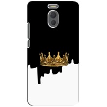 Чехол (Корона на чёрном фоне) для Мейзу М6 Нот – Золотая корона
