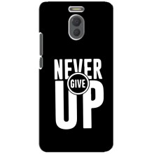 Силиконовый Чехол на Meizu M6 Note с картинкой Nike (Never Give UP)