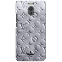Текстурный Чехол Louis Vuitton для Мейзу М6 Нот (Белый ЛВ)