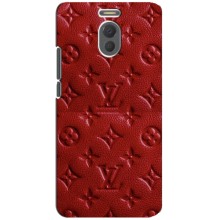 Текстурный Чехол Louis Vuitton для Мейзу М6 Нот (Красный ЛВ)