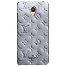 Текстурный Чехол Louis Vuitton для Мейзу М6 (Белый ЛВ)