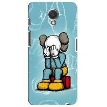 Чохли для Meizu M6s - Bearbrick Louis Vuitton (PREMIUMPrint) (Плач Bearbrick)