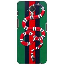 Чехлы ГУЧЧИ для Мейзу М6с (AlphaPrint) (Gucci змия)