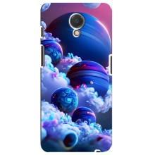Чехлы КОСМОС для Meizu M6s – Синие планеты