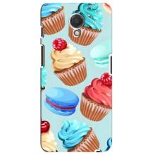 Чехлы с Фруктами для Meizu M6s (VPrint) (Кексики)