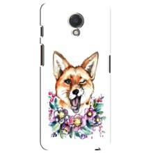 Чехлы с картинкой Лисички для Meizu M6s (VPrint) (Веселая лисичка)