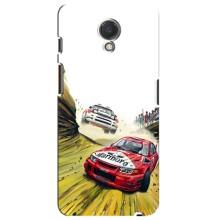 Чехлы с Машинами на Мейзу М6с (VPrint) (Гоночные Тачки)