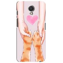 Чехол на Мейзу М6с с Котами (VPrint) (Любовь к котикам)