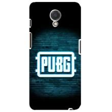 Чехол PUBG для Мейзу М6с (AlphaPrint) (Лого PUBG)