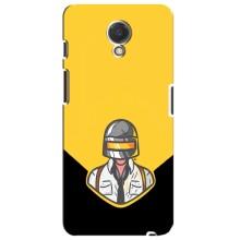 Чехол PUBG для Мейзу М6с (AlphaPrint) (Пабг в шлеме)