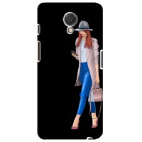 Чехол с картинкой Модные Девчонки Meizu M6s – Девушка со смартфоном