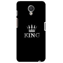 Чохол з Короною Мейзу M6s - (AlphaPrint) (KING)