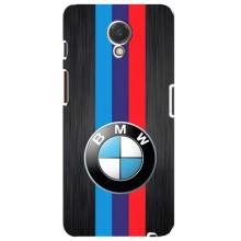 Чехол для Мейзу М6с - с принтом БМВ (AlphaPrint) (Лого BMW)