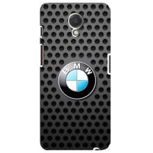 Чехол для Мейзу М6с - с принтом БМВ (AlphaPrint) (Знак БМВ)