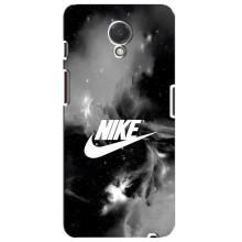 Чехол для Meizu M6s - с принтом Найк (AlphaPrint) (Лого Найк)