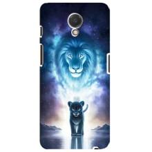 Чехол со Львом для Meizu M6s (VPrint) (Маленький лев)