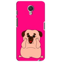 Чехол (ТПУ) Милые собачки для Meizu M6s – Веселый Мопсик