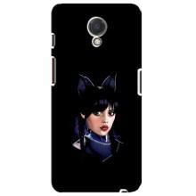 Чехлы Венсдей на Meizu M6s Уэнсдей (AlphaPrint) (серьезная Уэнздей)