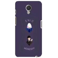 Чехлы Венсдей на Meizu M6s Уэнсдей (AlphaPrint) (Уэнздей и подруга)