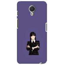 Чехлы Венсдей на Meizu M6s Уэнсдей (AlphaPrint) (Уэнздей в черном)