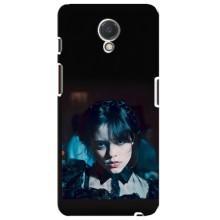 Чехлы Венсдей на Meizu M6s Уэнсдей (AlphaPrint) (взгляд Уэнздей)