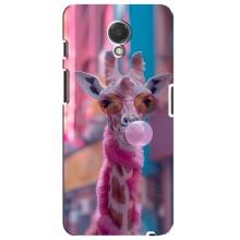 Чехол с принтом стильные животные для Мейзу М6с – Стильный жирав