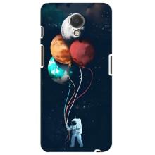 Космические Чехлы для Мейзу М6с (VPrint) (Планеты шарики)