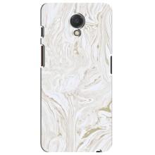 Мраморный чехол на Meizu M6s (VPrint) (Белый мрамор)