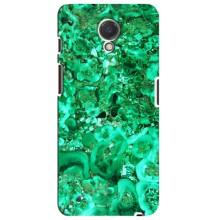 Мраморный чехол на Meizu M6s (VPrint) (Салатный Мрамор)