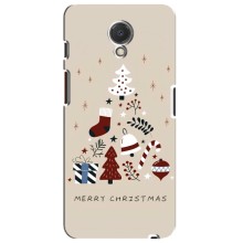 Різдвяні Чохли для Meizu M6s (VPrint) (Merry Christmas)