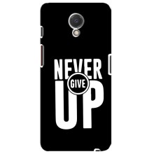 Силиконовый Чехол на Meizu M6s с картинкой Nike (Never Give UP)