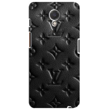 Текстурный Чехол Louis Vuitton для Мейзу М6с – Черный ЛВ