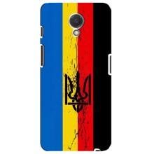 Украинские Чехлы для Meizu M6s с картинкой УПА (AlphaPrint) (Флаг УПА)
