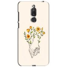 Чехлы для любимой на Мейзу М6Т (VPrint) (Руки любви)