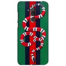 Чехлы ГУЧЧИ для Мейзу М6Т (AlphaPrint) (Gucci змия)