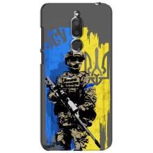 Чехлы с картинкой ЗСУ для Meizu M6T, Meilan 6T (AlphaPrint) (АРТ солдат)