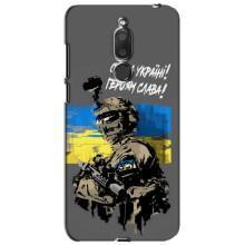 Чехлы с картинкой ЗСУ для Meizu M6T, Meilan 6T (AlphaPrint) (Героям Слава)