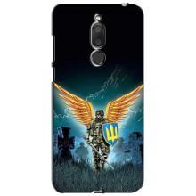 Чехлы с картинкой ЗСУ для Meizu M6T, Meilan 6T (AlphaPrint) (Солдат ЗСУ)